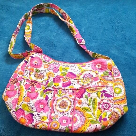 Vera Bradley Clementine Retired Spring 2014 Crossbody Handbag - Picture 2 of 14